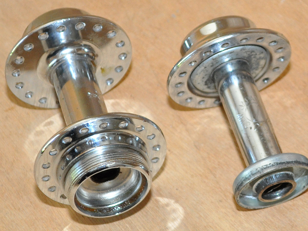 Unicycles Short and Tall - hub parts